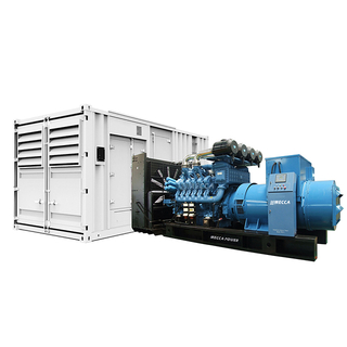 2000 кВт 2200 кВт в контейнерированном генераторе дизельного питания MTU MTU